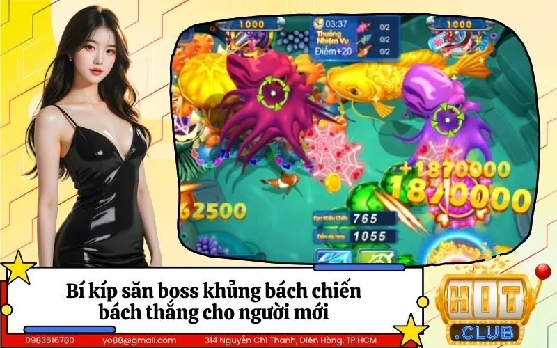 Bí kíp săn boss khủng bách chiến bách thắng cho người mới