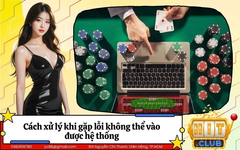 Cách xử lý khi gặp lỗi không thể vào được hệ thống