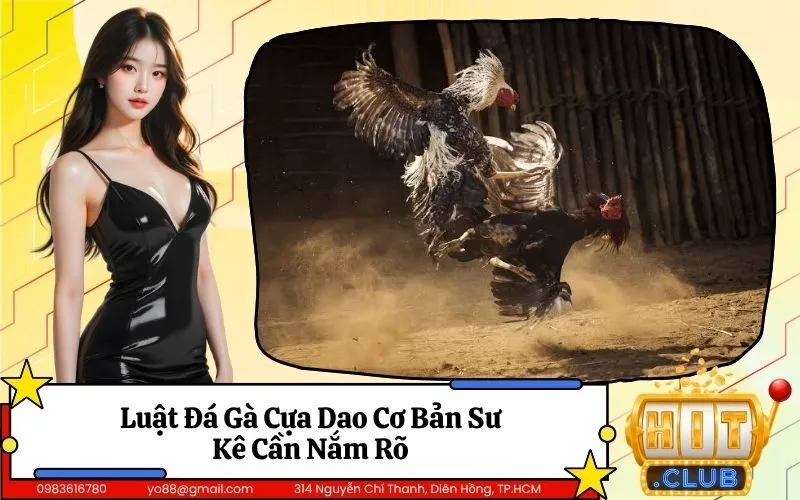 Luật Đá Gà Cựa Dao Cơ Bản Sư Kê Cần Nắm Rõ